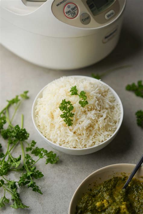 How To Cook Basmati Rice In A Rice Cooker White And Brown Hungry Huy