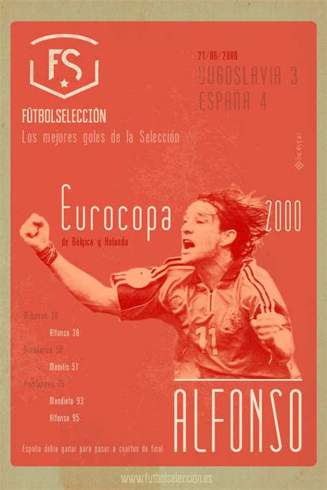 Espectacular extra del año 2000. Goles míticos de la Selección española: Gol de Alfonso ...