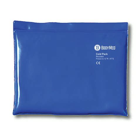 Bodymed Blue Vinyl Cold Packs Reusable Flexible Ice Pack For Injuries