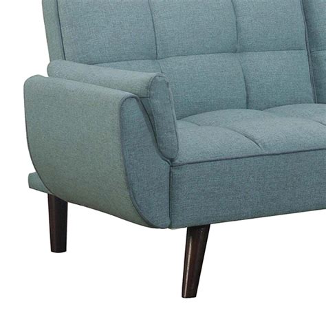 Pacific Landing Skylar Convertible Sofa In Blue Nebraska Furniture Mart