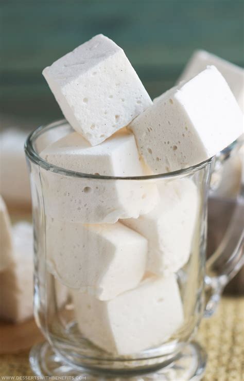 Healthy Homemade Sugar Free Marshmallows Desserts With Benefits