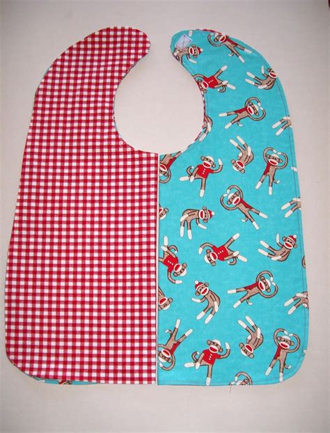 Choice Of Reversible Adult Bibs Senior Care Bibs Special Etsy