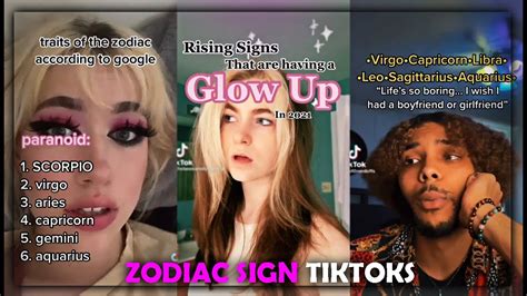 Best Relatable Zodiac Sign Tiktok Compilation🖤🌟 Youtube