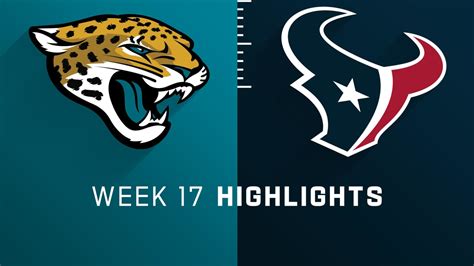 Jacksonville Jaguars Vs Houston Texans Highlights Week 17