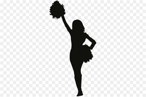 Cheerleading Silhouette Sport Clip Art Cheer Png Download 488640