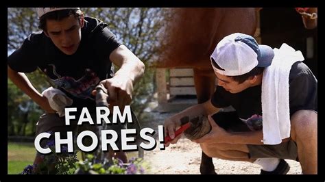 Farm Chores Youtube