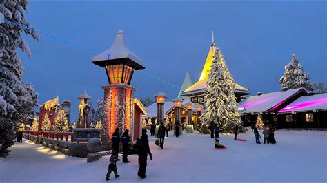 christmas santa claus village 🦌🎅🎄 rovaniemi lapland finland arctic circle home of father