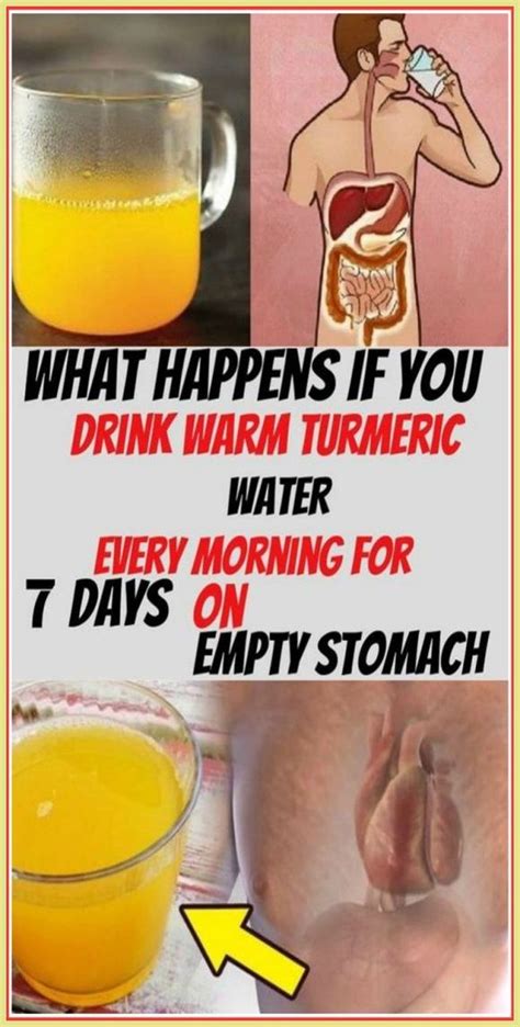 What Happens If You Drink Warm Turmeric Water Every Morning For Days