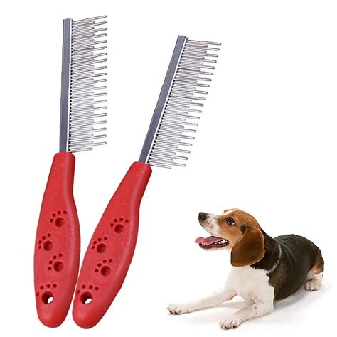 Comb Pet 2 Faces Puppy Tool For Long And Short Hair Dogs Comb Pet 2 Faces