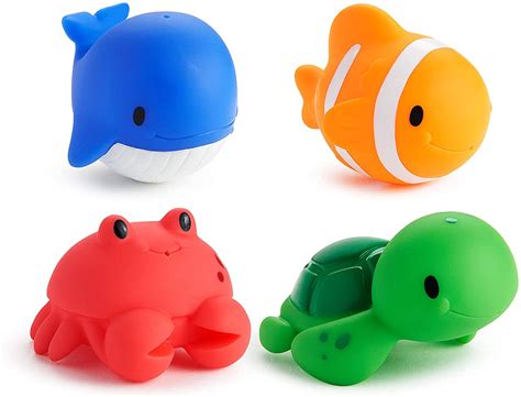 munchkin ocean squirts bath toys 4 pack buy online in united arab emirates at desertcart 261145