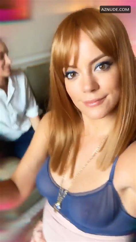 Lily Allen Shows Her Tits In A See Through Bra 21062019 Aznude