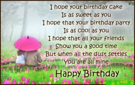 Cute Happy Birthday Quotes For Boyfriend This Blog About