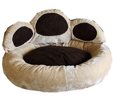 Warming Bear Paw Shape Dog Bed Buy Dog Bedfunny Dog Bedscar Shaped