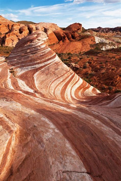 Sandstone Rock Formation In Mojave Desert Stock Photo Image Of Park
