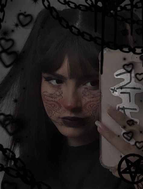 Egirl Goth Girl Aesthetic Gothprincesxs Instagram Garotas Tumblr