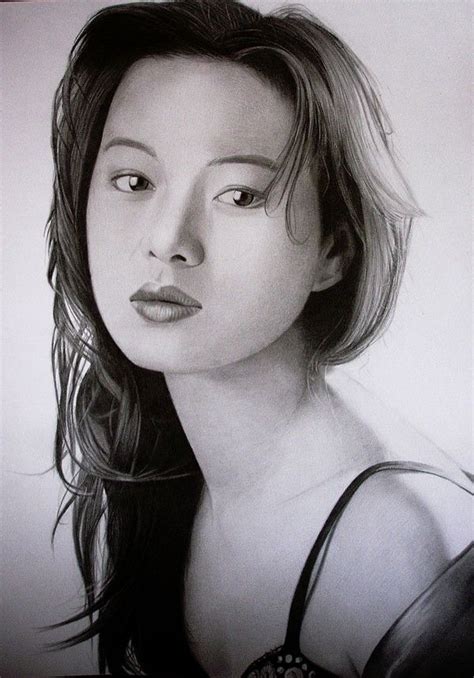 Klsadako Portrait Cool Pencil Drawings Drawing Examples