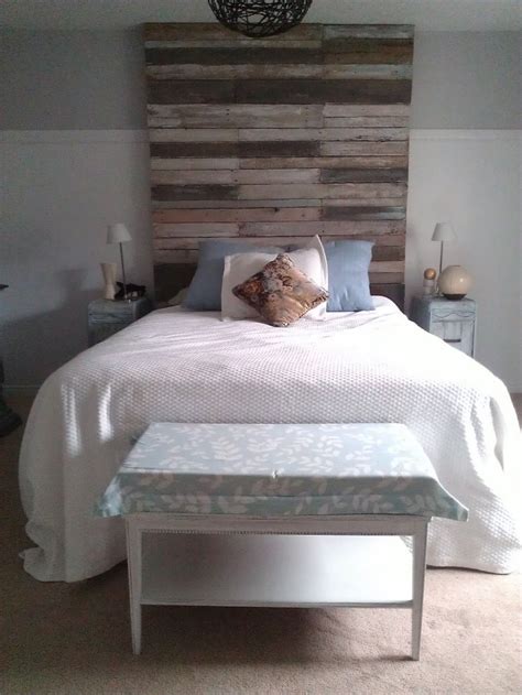 A few weeks back, i set out on a mission to refresh our bedroom. Bedroom: Diy Headboard Wall Hanging Engaging Custom Wall ...