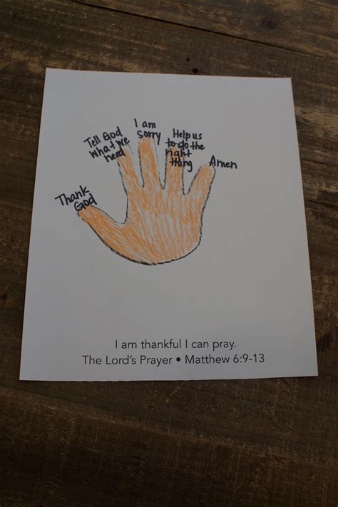 Sample Craft For 3 5s Week 2 How To Pray Prayer Crafts Preschool