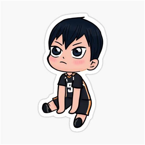 Pin By Iaritaa Silvaa On Haihyuu In Kageyama Stickers Chibi