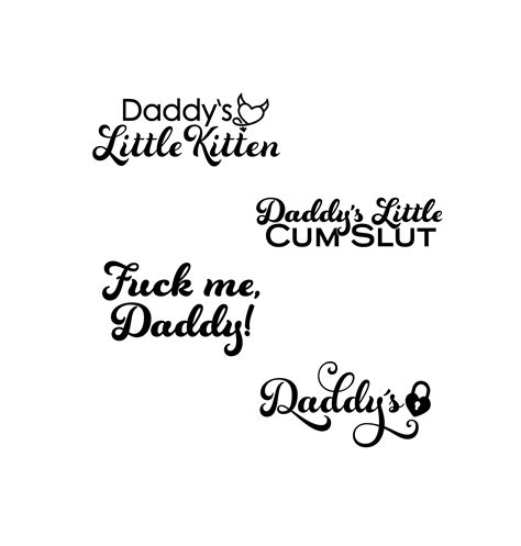 The Mmm Love Me Daddy Pack 4 Temporary Tattoos Etsy Australia