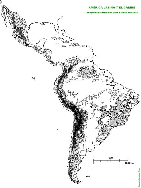 CartografÍa De AmÉrica Latina Y El Caribe
