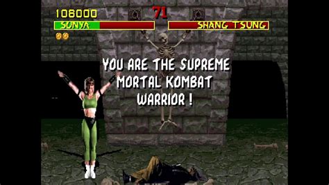 Mortal Kombat Sonya Arcade WIN HD YouTube