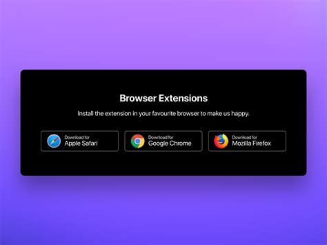 Free Browser Extensions Download Buttons Sketch File By Tiago Machado