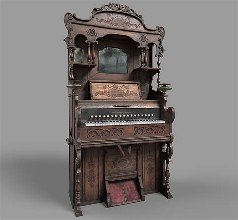 Artstation Antique Pump Organ 1920s