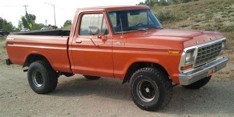 Purchase Used 1979 Ford F 150 4x4 Short Bed 400 4 Spd F150 F 150 4wd In