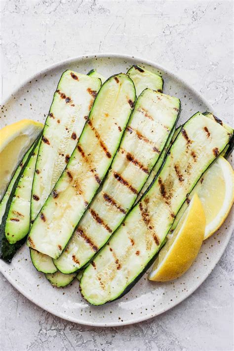 How To Grill Zucchini Easy Tutorial Feelgoodfoodie