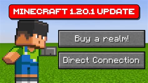 Minecraft 1201 Update Released Youtube