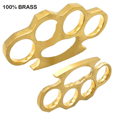 100 Pure Brass Knuckles Paperweights Swords Knives And Daggers
