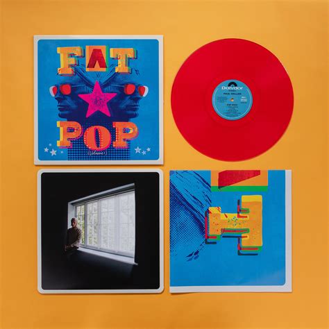 Fat Pop Transparent Red Vinyl Lp Paul Weller Uk