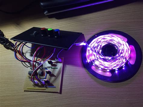 Rgb Led Strip Dimmer With 555 Timer 4 Steps With Pictures