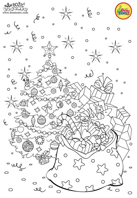 Christmas Coloring Pages Božić Bojanke Za Djecu Free Printables For