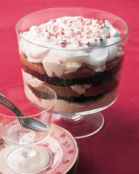 Triple Chocolate Peppermint Trifle Recipe Trifle Recipe Desserts Trifle