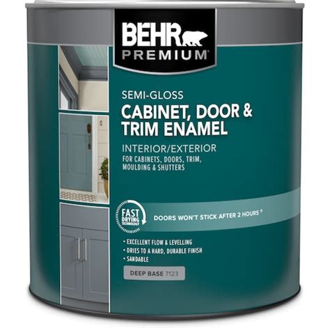 Behr Premium Plus Interiorexterior Hi Gloss Enamel Paint Medium Base