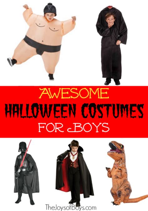 Ten Awesome Halloween Costumes Boys Will Love