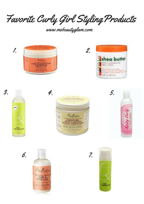 Curly Girl Styling Products That You Need In Your Life Miss Beauty Glam