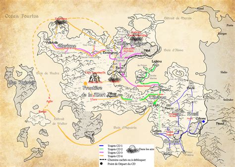 Legend Of Dragoon World Map