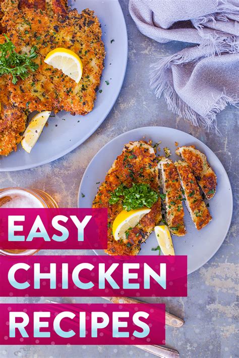 Quick And Easy Chicken Dinners Easy Chicken Dinners Easy Chicken Recipes Chicken
