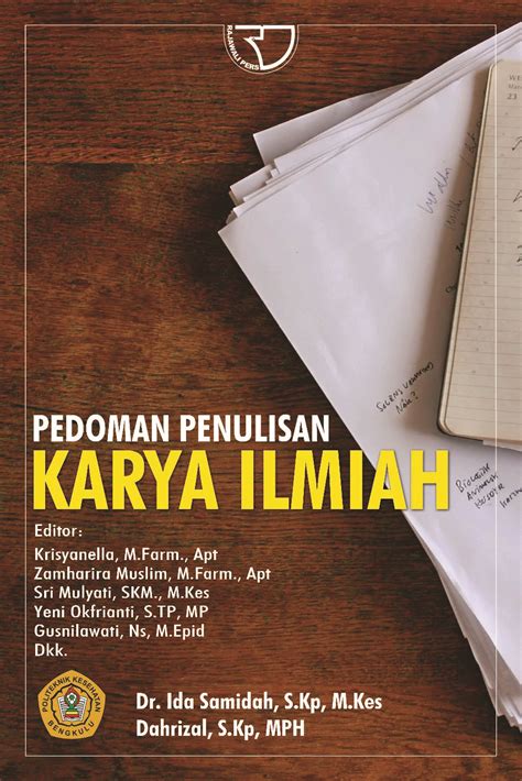 Jual Buku Pedoman Penulisan Karya Ilmiah Oleh Dr Ida Samidah S Kp