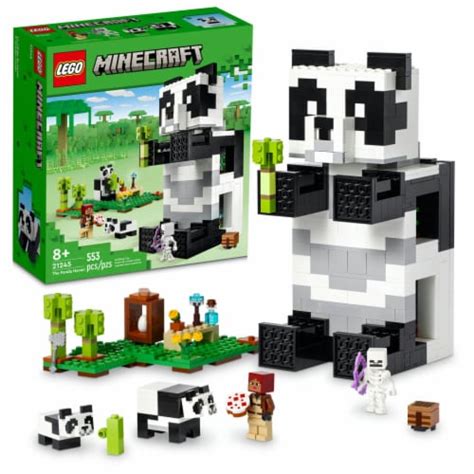 Lego® Minecraft The Panda Haven Building Set 21245 553 Pc Metro Market