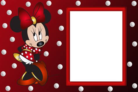 Download free frame png with transparent background. Minnie Mouse Transparent PNG Frame | Gallery Yopriceville ...