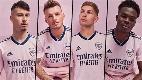 Arsenal Unveils Third Kit For 2022 23 Heres Why The Club Chose To Go Pink