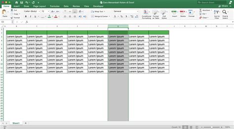 Tidak jarang kita memerlukan atau bekerja dengan menggunakan tab worksheet. Cara Menambah Kolom di Excel - Compute Expert