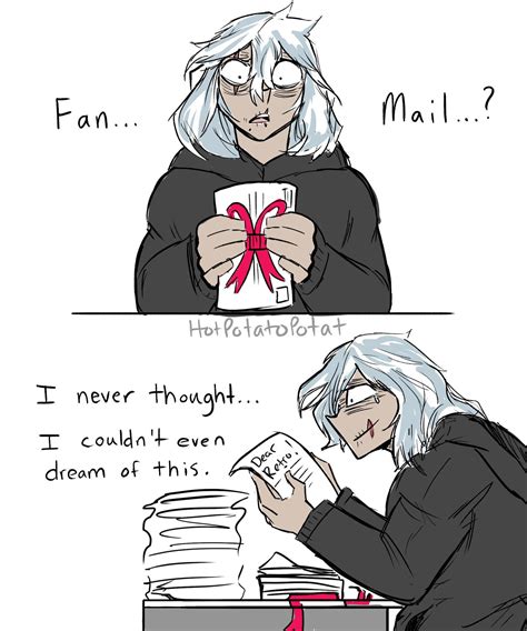 Retrograde Tenko Receives His First Batch Of Fan Mail Au By