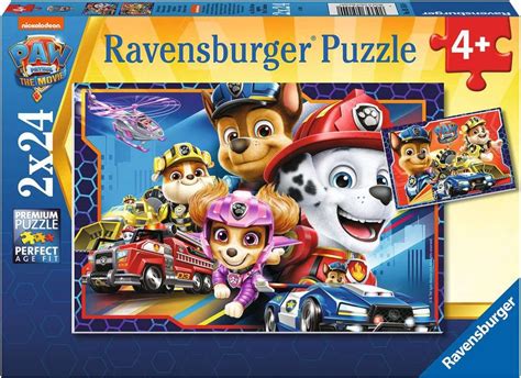 Ravensburger Paw Patrol Puzzel 2x24 Stukjes