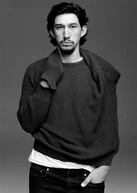 An occasional theatre performer and singer in his. Adam Driver for So It Goes Magazine | The Fashionisto