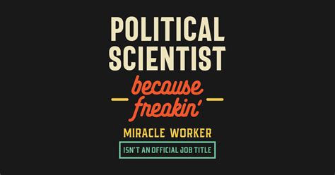 Political Scientist Official Job Title Political Scientist Sticker TeePublic